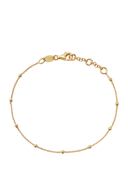 Astley Clarke Sphere Beaded Bracelet, Gold, Gold Gold
