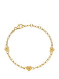 Astley Clarke Heart Station Bracelet, Gold