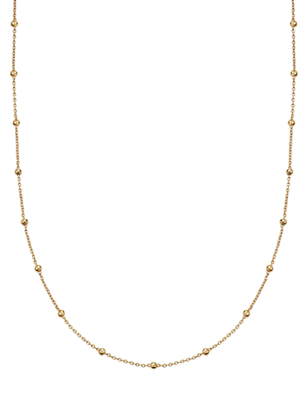 Astley Clarke Aurora Bead Necklace, Gold, Gold