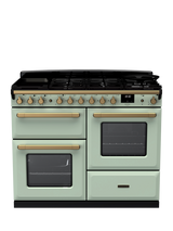 Rangemaster Estel Deluxe 110cm Dual Fuel Range Cooker with Gas Hob, Mint