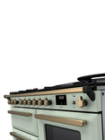 Rangemaster Estel Deluxe 110cm Dual Fuel Range Cooker with Gas Hob, Mint