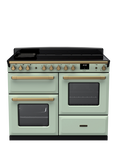 Rangemaster Estel Deluxe 110cm Electric Fuel Range Cooker with Induction Hob, Mint