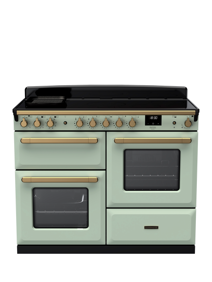 Rangemaster Estel Deluxe 110cm Electric Fuel Range Cooker with Induction Hob, Mint