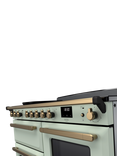 Rangemaster Estel Deluxe 110cm Electric Fuel Range Cooker with Induction Hob, Mint