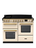 Rangemaster Estel Deluxe 110cm Electric Fuel Range Cooker with Induction Hob, Pale Cream