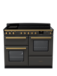 Rangemaster Estel Deluxe 110cm Electric Fuel Range Cooker with Induction Hob, Slate