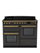 Rangemaster Estel Deluxe 110cm Electric Fuel Range Cooker with Induction Hob, Slate