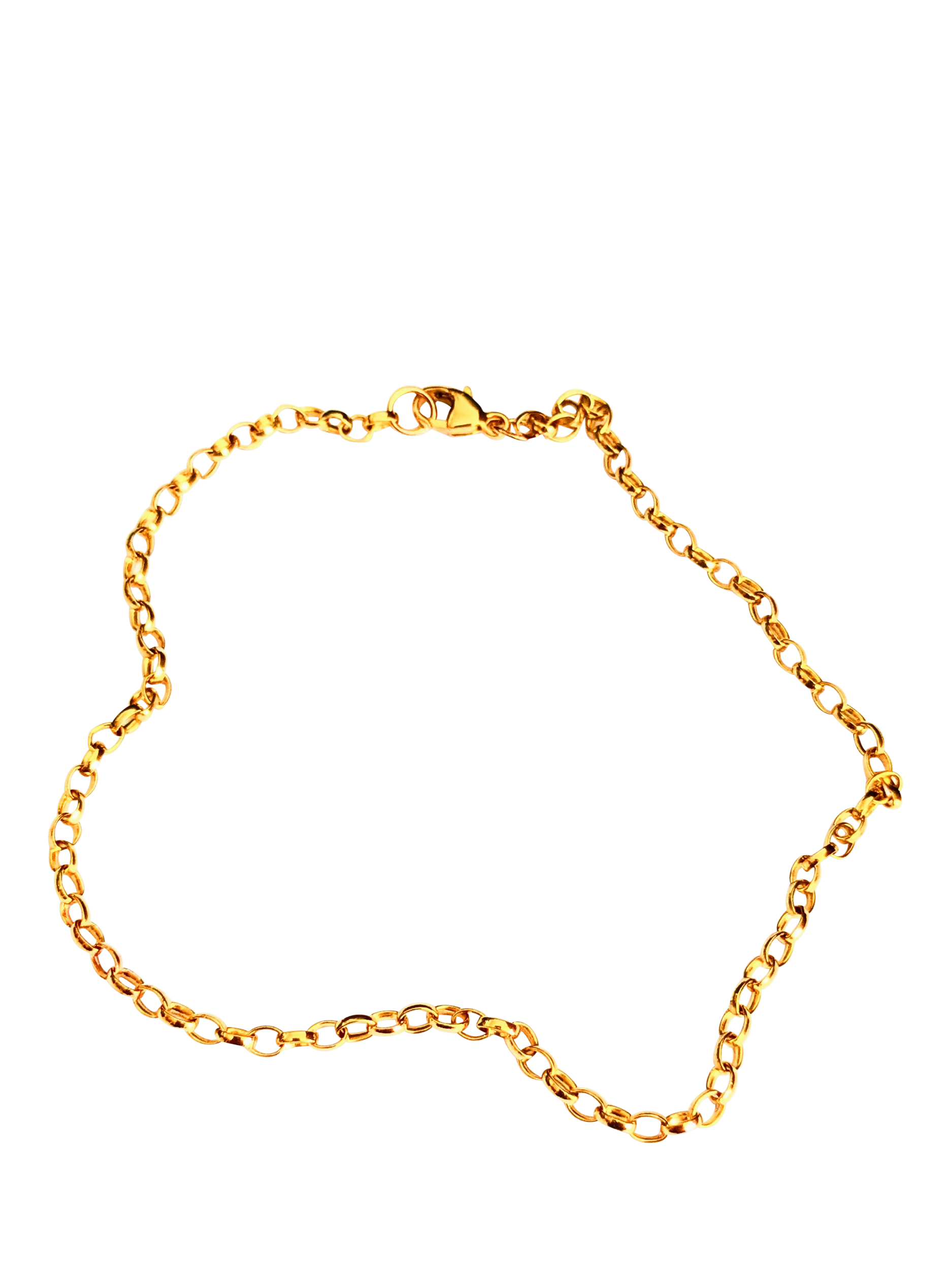 Product image 1 of 1, which shows L & T Heirlooms Pre-Loved 9ct Yellow Gold Anklet