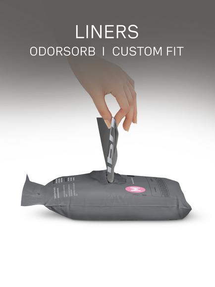 Simplehuman Odorsorb Bin Liners, Code M, Pack of 40 - view 2, 