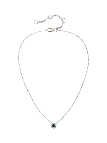Susan Caplan Pre-Loved Givenchy Swarovski Crystals Necklace and Earrings Set, Date Circa 2000s, Silver - view 2, Silver