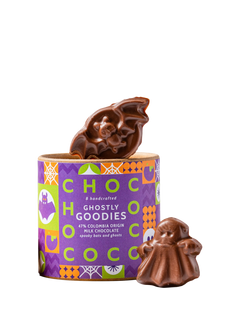 Chococo 47% Milk Chocolate Ghostly Goodies Tube, 75g