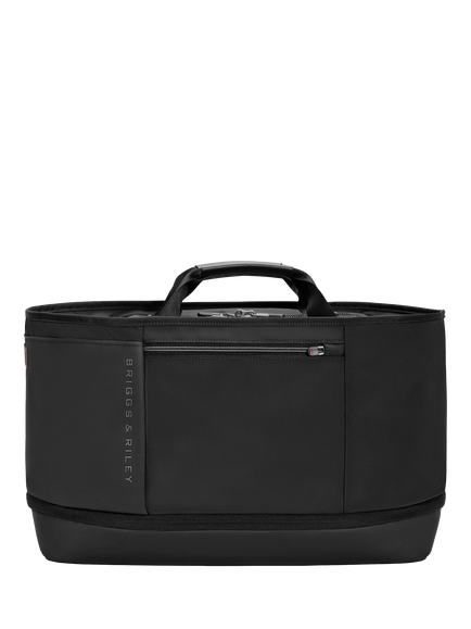 Briggs & Riley Expandable Overnighter Bag, 31L, Black, Black