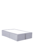 Hypnos Firm Edge Upholstered 2 Drawer Divan Base, King Size, Linoso Sky