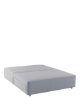 Hypnos Firm Edge Upholstered 4 Drawer Divan Base, Double, Linoso Sky