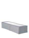 Hypnos HideAway™ Upholstered Divan Base, Single, Linoso Sky