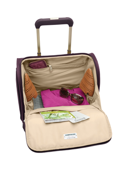 Briggs & Riley Baseline Small Underseater Cabin Case - view 2, Plum
