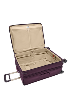 Briggs & Riley Baseline 4-Wheel Spinner 73cm Expandable Large Suitcase, 122L - view 2, Plum