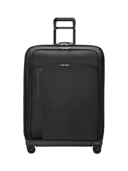 Briggs & Riley ZDX Large Expandable 4-Wheel Spinner Suitcase, Black