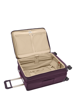 Briggs & Riley Baseline 4-Wheel Spinner 66cm Expandable Medium Suitcase, 97L - view 2, Plum