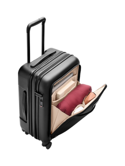 Briggs & Riley Sympatico Carry-On Expandable Spinner Suitcase, 55L, Black - view 2, Black