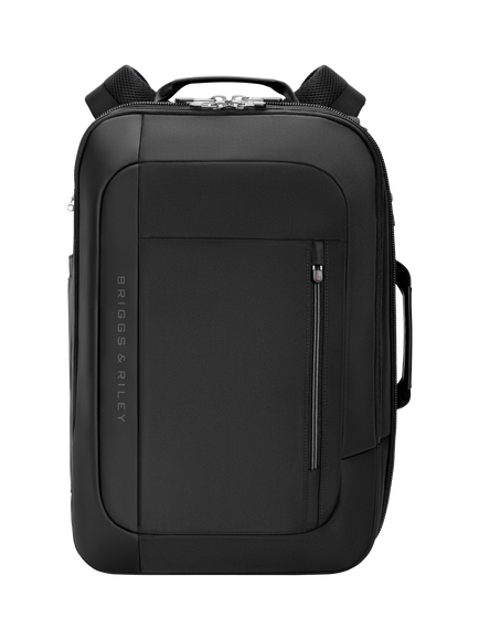Briggs & Riley Convertible Backpack 27 Litre Duffle Bag, Hunter, Black