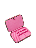 Daisy London x Shrimps Grid Print Compact Jewellery Case, Multi