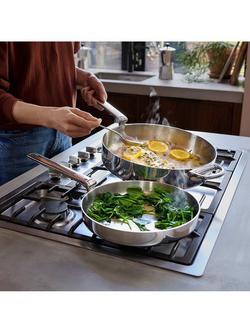 Joseph Joseph Space Folding Handle Stainless Steel Frying Pan - view 2, Stainless Steel