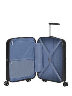 American Tourister Airconic 4-Wheel Spinner 55cm Cabin Case, 33.5L - view 2, Onyx Black
