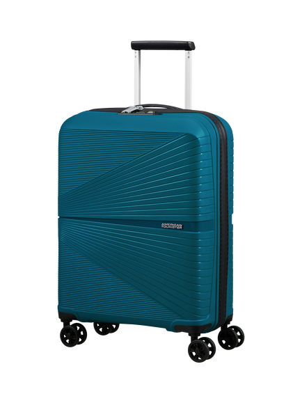 American Tourister Airconic 4-Wheel Spinner 55cm Cabin Case, 33.5L, Deep Ocean