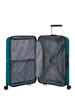 American Tourister Airconic 4-Wheel Spinner 67cm Medium Suitcase, 67L - view 2, Deep Ocean