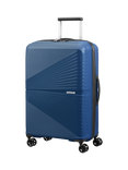 American Tourister Airconic 4-Wheel Spinner 67cm Medium Suitcase, 67L, Midnight Navy