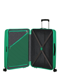 American Tourister Rejoy 4-Wheel Spinner 77cm Large Suitcase - view 2, Jade Green