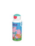 Mepal Peppa Pig Leak-Proof Pop Up Drinks Bottle, 400ml