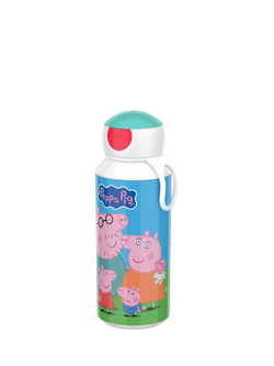 Mepal Peppa Pig Leak-Proof Pop Up Drinks Bottle, 400ml - view 2, Multi