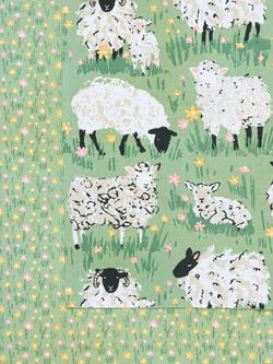 Ulster Weavers Sheep Print Cotton Tea Towels, Set of 2, Green/Multi - view 2, Multi