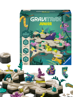 GraviTrax Junior Marble Run Starter Set, Jungle, Multi