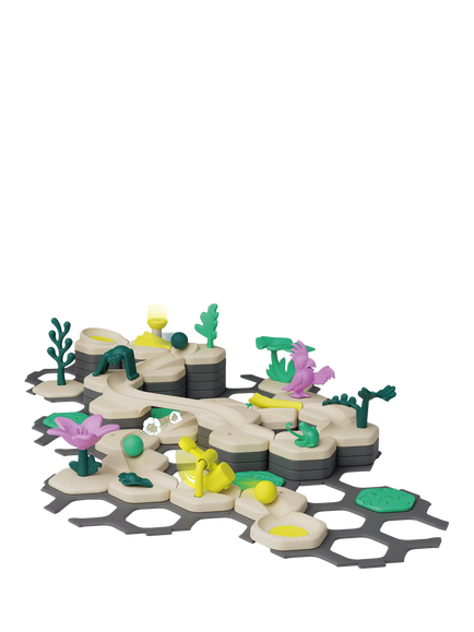 GraviTrax Junior Marble Run Starter Set, Jungle - view 2, Multi