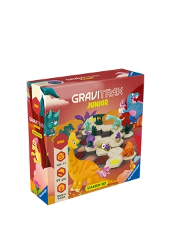 GraviTrax Junior Marble Run Starter Set, Dinosaur, Multi