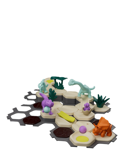 GraviTrax Junior Marble Run Starter Set, Dinosaur - view 2, Multi