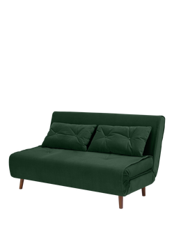 MADE Haru 2.5 Seater Sofa Bed, Moss Green, Moss Green