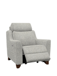 Parker Knoll Bodella Power Recliner Chair, Edith Easy Clean Silver