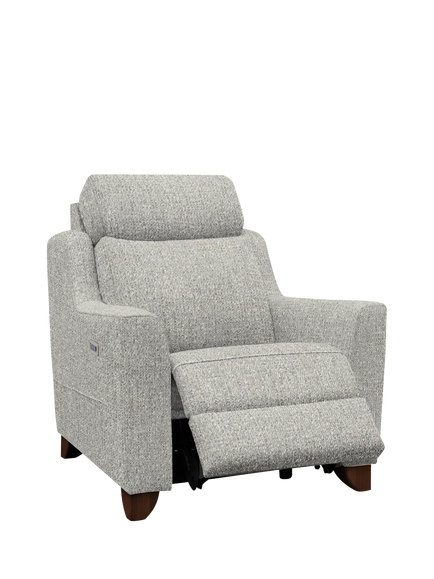 Parker Knoll Bodella Power Recliner Chair, Edith Easy Clean Silver