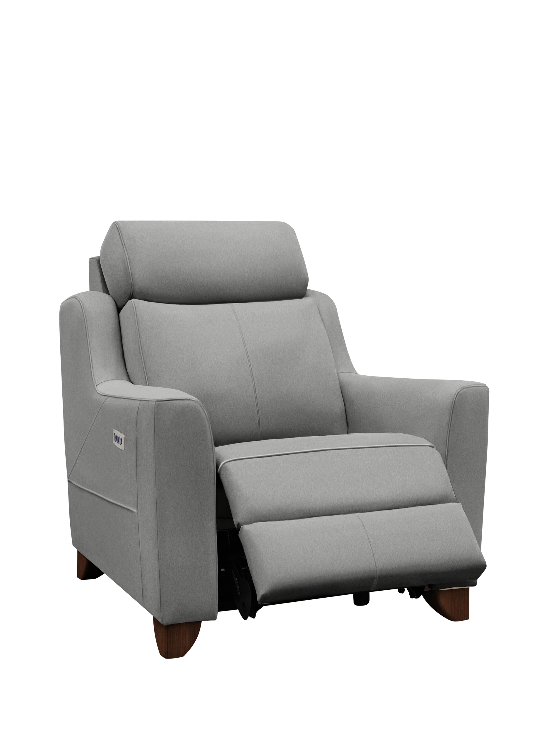 Bodella Range, Parker Knoll Bodella Leather Power Recliner Chair, Madri Steel