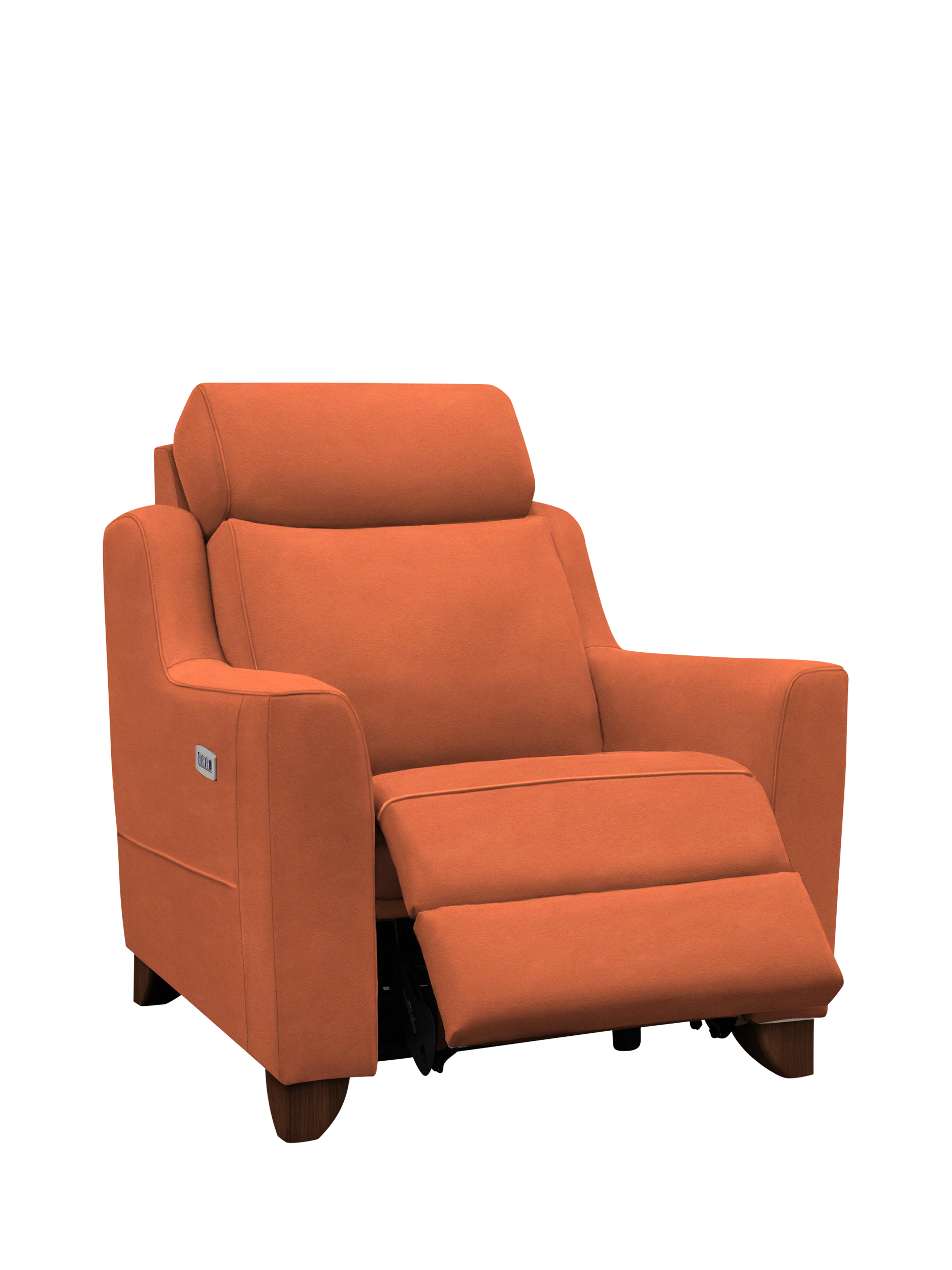 Bodella Range, Parker Knoll Bodella Power Recliner Chair, Velvet Rust