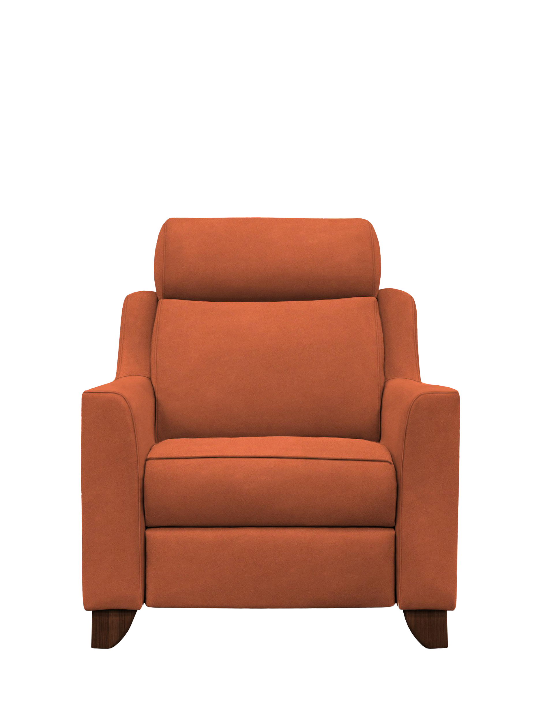 Bodella Range, Parker Knoll Bodella Static Recliner Chair, Velvet Rust