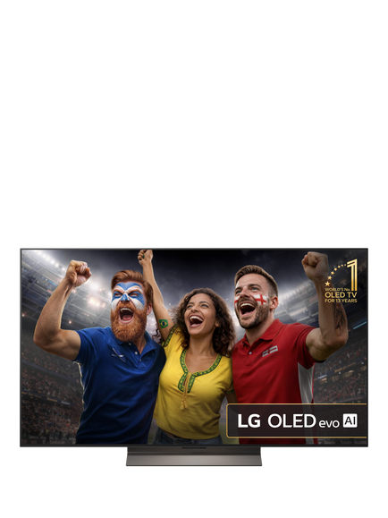 LG OLED55C56LB (2025) OLED evo HDR 4K Ultra HD Smart AI TV, 55 inch with Dolby Atmos, Umber Brown, Umber Brown