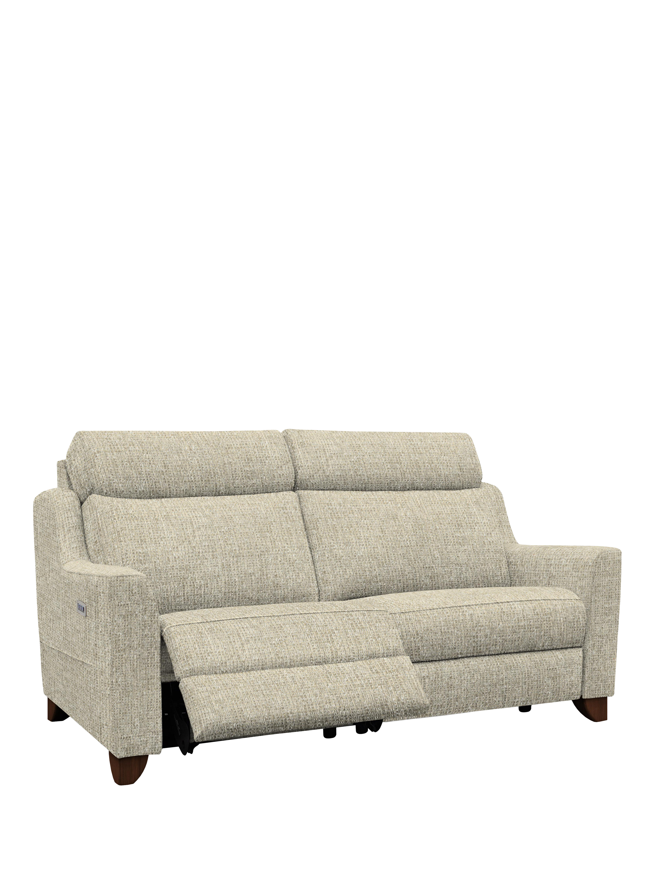 Bodella Range, Parker Knoll Bodella Large 2 Seater Power Recliner Sofa, Edith Easy Clean Natural