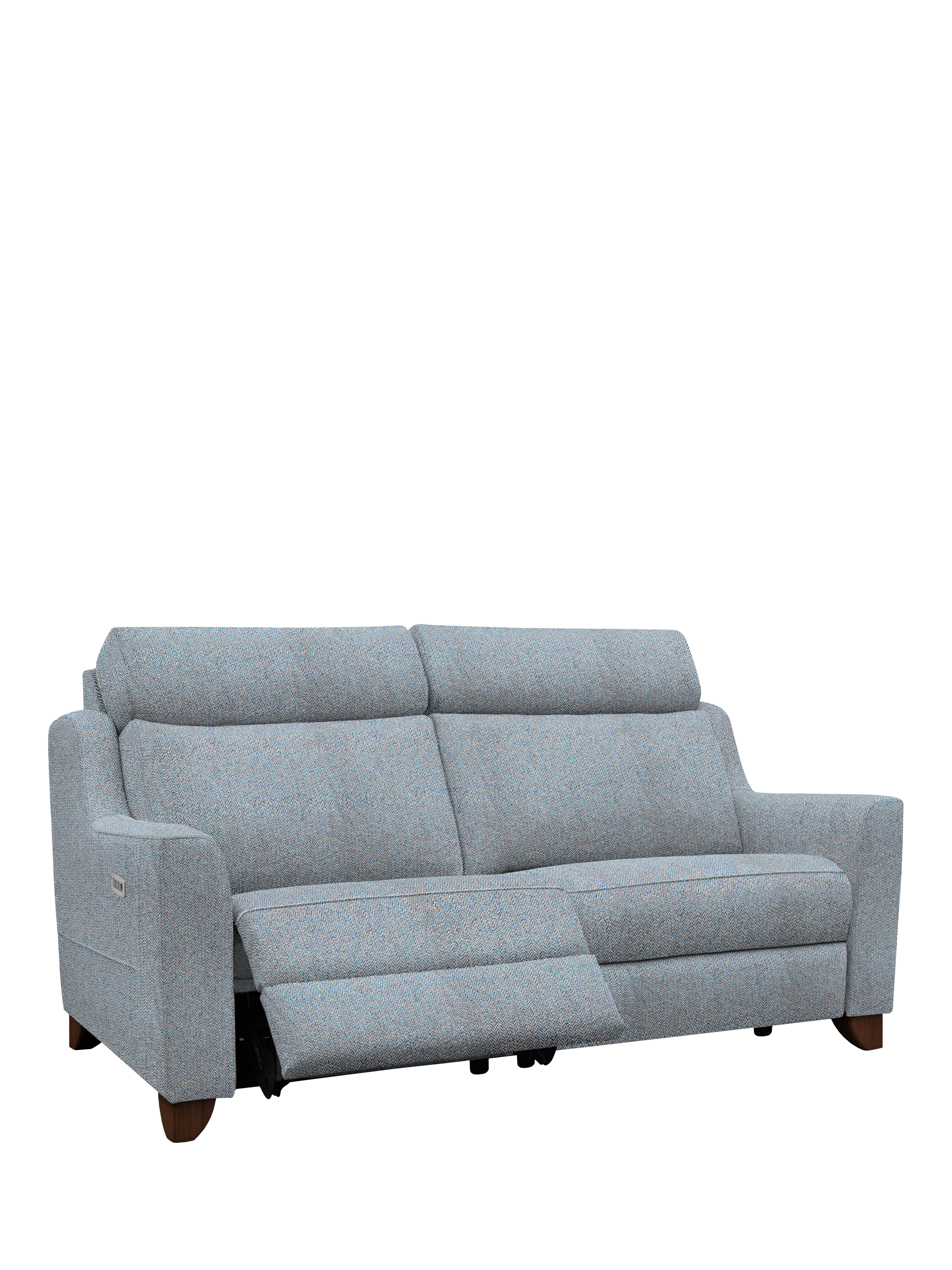 Bodella Range, Parker Knoll Bodella Large 2 Seater Power Recliner Sofa, Contour Pacific