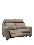 Parker Knoll Bodella Medium 2 Seater Leather Power Recliner Sofa