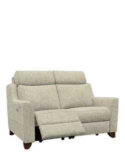 Parker Knoll Bodella Medium 2 Seater Power Recliner Sofa, Edith Easy Clean Natural